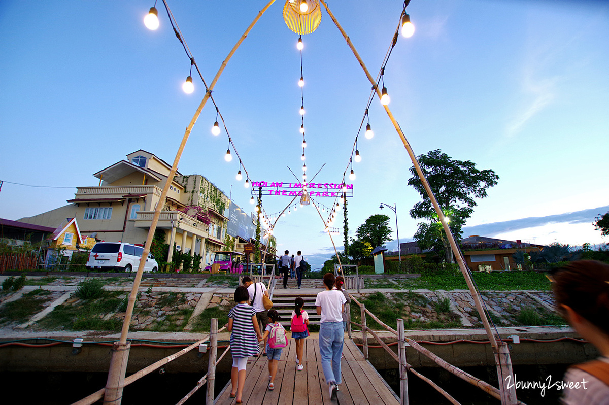 [越南｜會安。景點｜美食] 會安印象主題公園 Hoi An impression Theme park～結合仿真會安古鎮街景和多項傳統表演的全新景點 x 會安記憶 Hoi An Memories 大型實景表演 x 竹子特色餐廳精緻豐盛晚餐｜中越必遊景點｜會安古城｜Bamboo Airway 越竹航空｜誠旺旅行社 @兔兒毛毛姊妹花