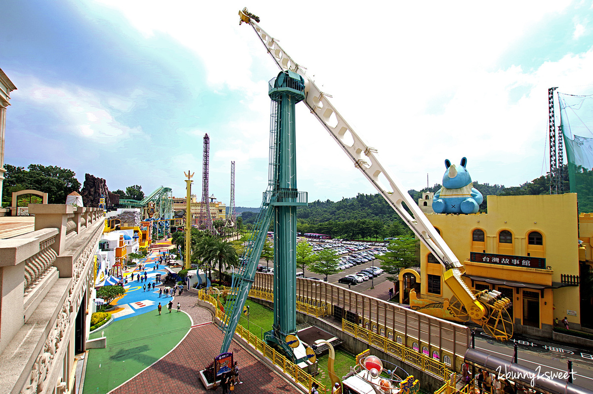 義大遊樂世界｜高雄最嗨遊樂園，刺激遊樂設施、兒童室內樂園通通有，大人小孩都有得玩 @兔兒毛毛姊妹花