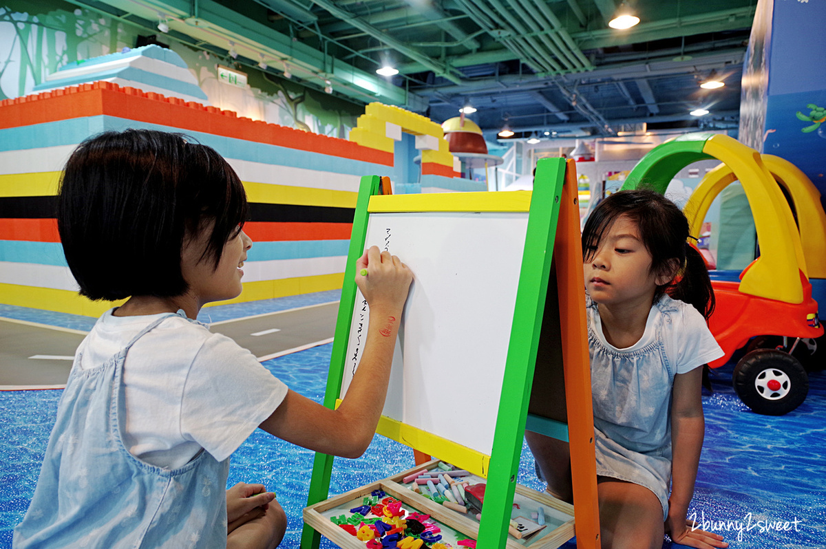 樂飛親子遊樂園｜超高CP值基隆室內樂園～集結全台各大遊樂園的熱門設施但價格親民 @兔兒毛毛姊妹花