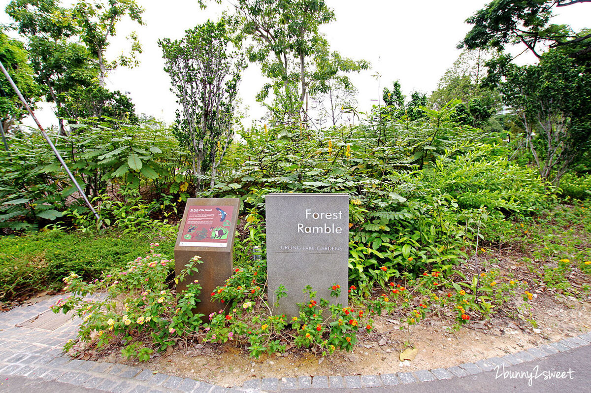 [新加坡。親子景點] 裕廊湖花園 Jurong Lake Gardens～新加坡第三個國家級公園全新開放!! Forest Ramble 兒童森林遊戲區、Clusia Cove 戲水區～親子必訪免費景點｜裕廊湖花園地圖｜裕廊湖花園交通｜2020 新加坡必玩景點 @兔兒毛毛姊妹花