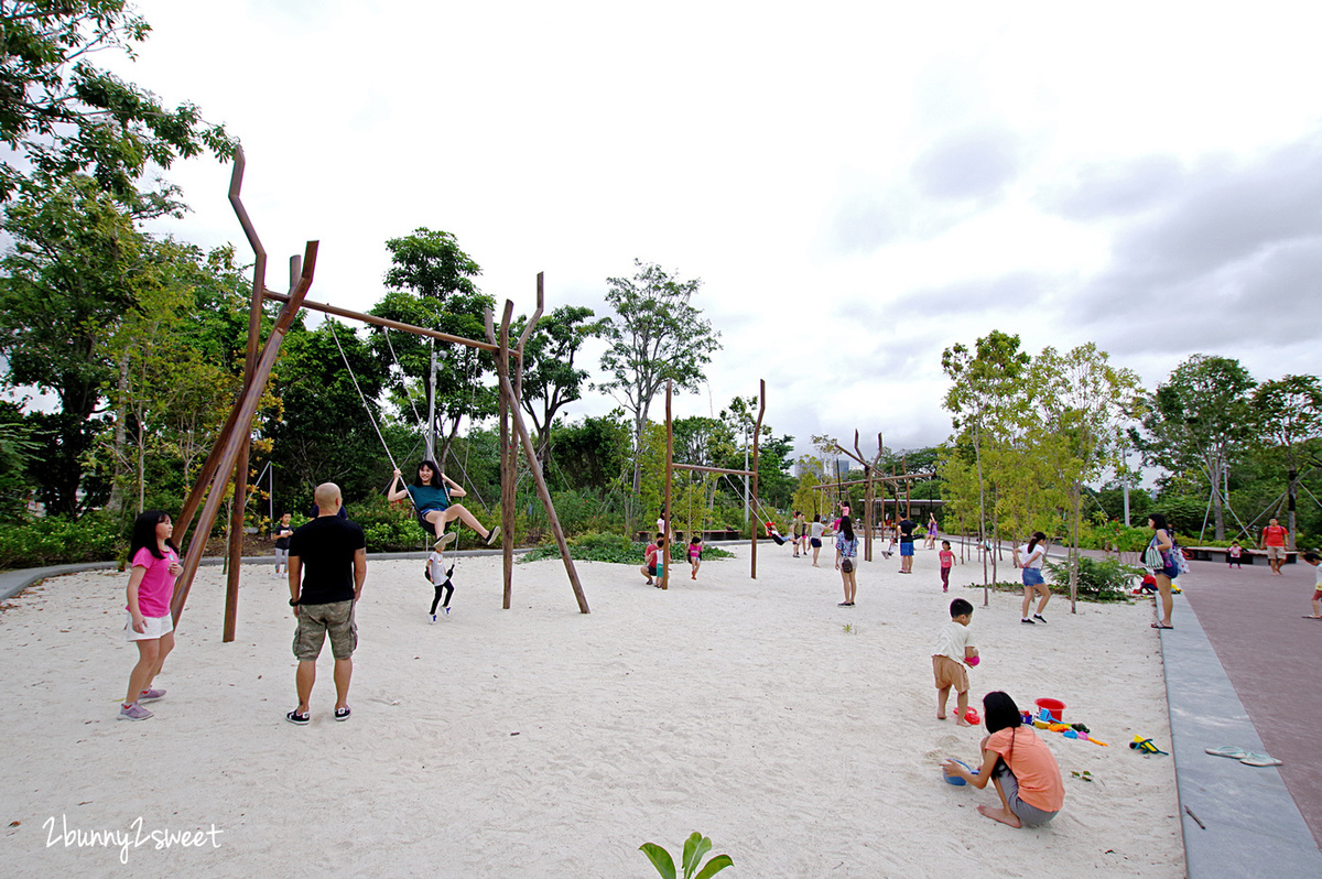 [新加坡。親子景點] 裕廊湖花園 Jurong Lake Gardens～新加坡第三個國家級公園全新開放!! Forest Ramble 兒童森林遊戲區、Clusia Cove 戲水區～親子必訪免費景點｜裕廊湖花園地圖｜裕廊湖花園交通｜2020 新加坡必玩景點 @兔兒毛毛姊妹花