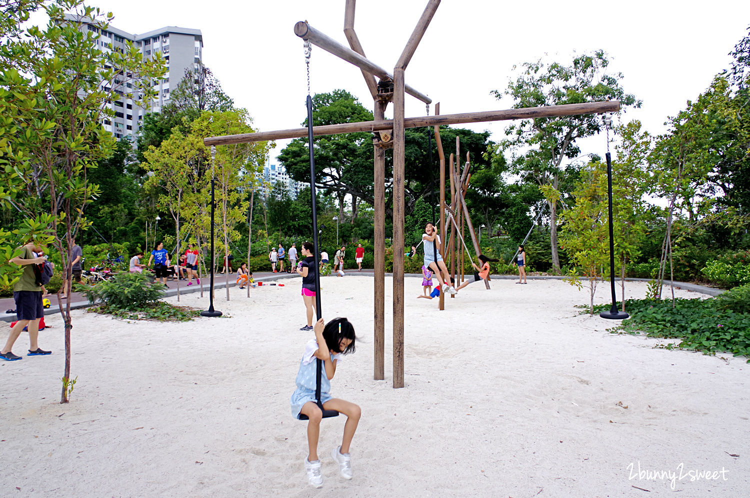 [新加坡。親子景點] 裕廊湖花園 Jurong Lake Gardens～新加坡第三個國家級公園全新開放!! Forest Ramble 兒童森林遊戲區、Clusia Cove 戲水區～親子必訪免費景點｜裕廊湖花園地圖｜裕廊湖花園交通｜2020 新加坡必玩景點 @兔兒毛毛姊妹花