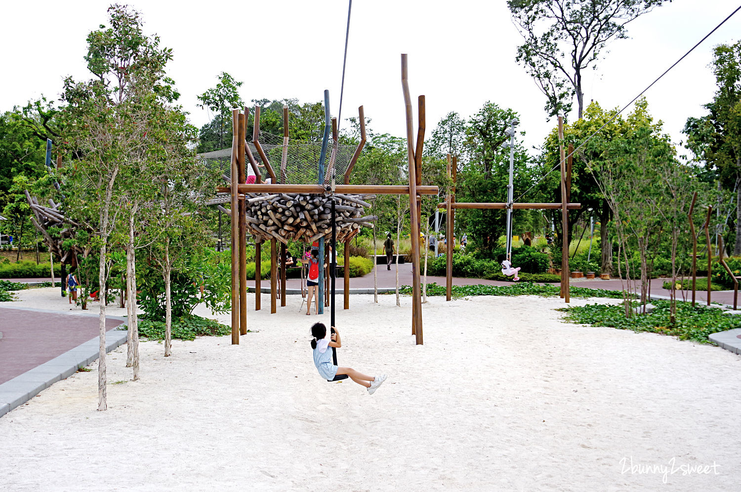 [新加坡。親子景點] 裕廊湖花園 Jurong Lake Gardens～新加坡第三個國家級公園全新開放!! Forest Ramble 兒童森林遊戲區、Clusia Cove 戲水區～親子必訪免費景點｜裕廊湖花園地圖｜裕廊湖花園交通｜2020 新加坡必玩景點 @兔兒毛毛姊妹花