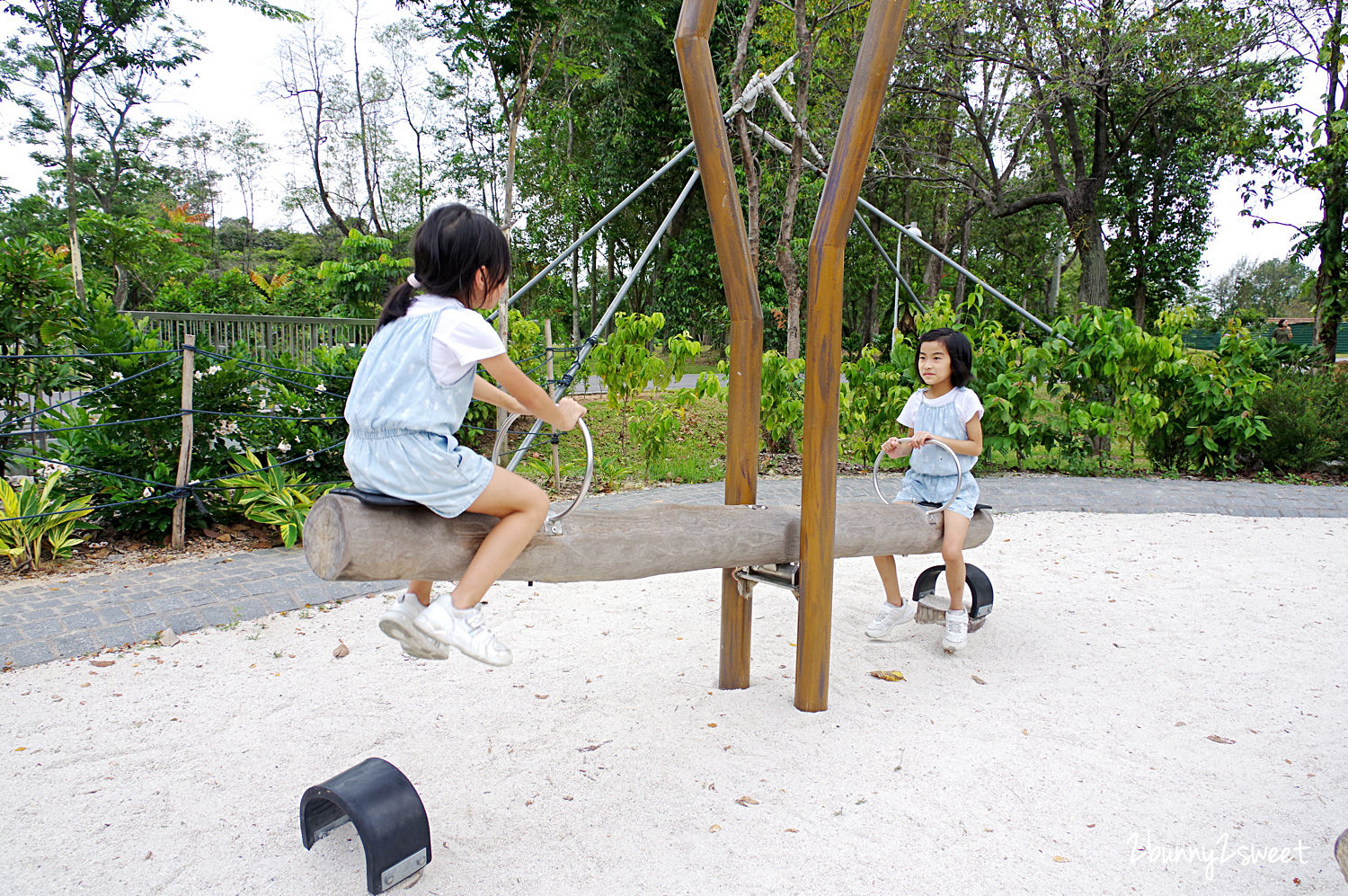 [新加坡。親子景點] 裕廊湖花園 Jurong Lake Gardens～新加坡第三個國家級公園全新開放!! Forest Ramble 兒童森林遊戲區、Clusia Cove 戲水區～親子必訪免費景點｜裕廊湖花園地圖｜裕廊湖花園交通｜2020 新加坡必玩景點 @兔兒毛毛姊妹花