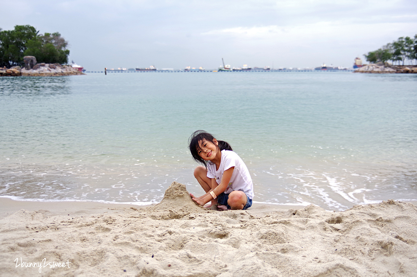 聖淘沙景點》Nestopia 樂享國~Siloso 西索海灘旁的親子遊樂園，攀爬繩網、超長溜滑梯超好玩 @兔兒毛毛姊妹花