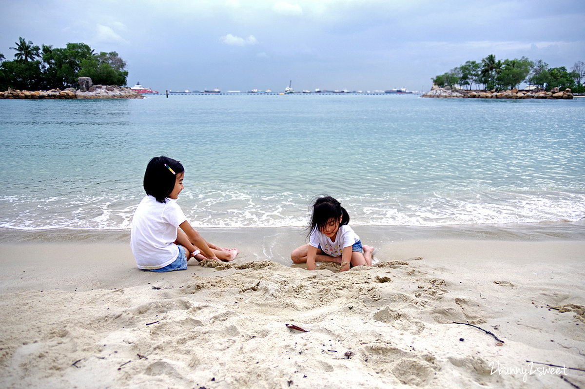 聖淘沙景點》Nestopia 樂享國~Siloso 西索海灘旁的親子遊樂園，攀爬繩網、超長溜滑梯超好玩 @兔兒毛毛姊妹花