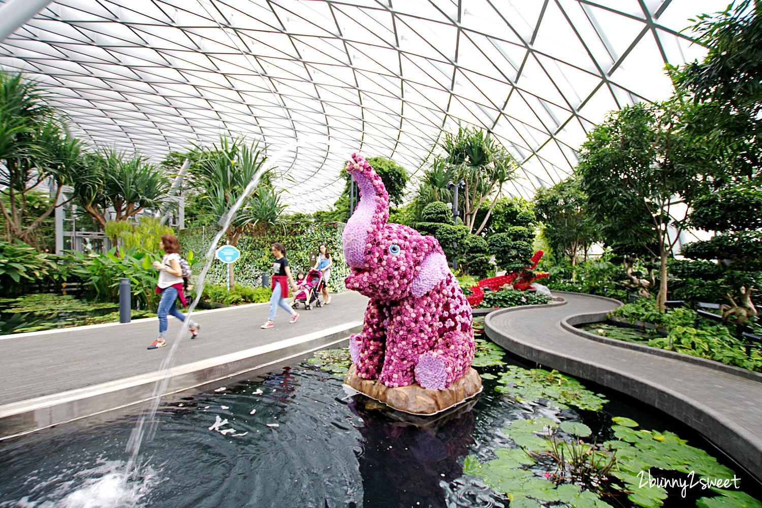 新加坡景點【星耀樟宜】五樓星空花園 Canopy Park 詳盡玩樂攻略｜新加坡室內景點 @兔兒毛毛姊妹花