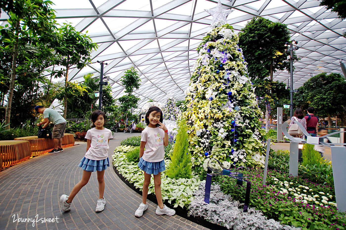 新加坡景點【星耀樟宜】五樓星空花園 Canopy Park 詳盡玩樂攻略｜新加坡室內景點 @兔兒毛毛姊妹花