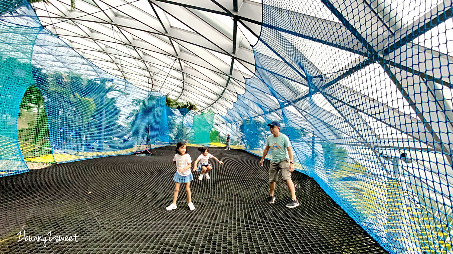 新加坡景點【星耀樟宜】五樓星空花園 Canopy Park 詳盡玩樂攻略｜新加坡室內景點 @兔兒毛毛姊妹花