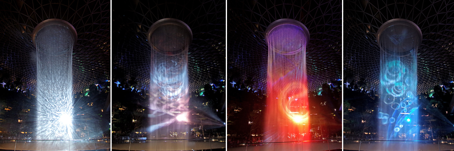 新加坡親子景點》星耀樟宜 Jewel Changi Airport ～必拍美景森林谷、雨漩渦，世界最大室內瀑布 @兔兒毛毛姊妹花