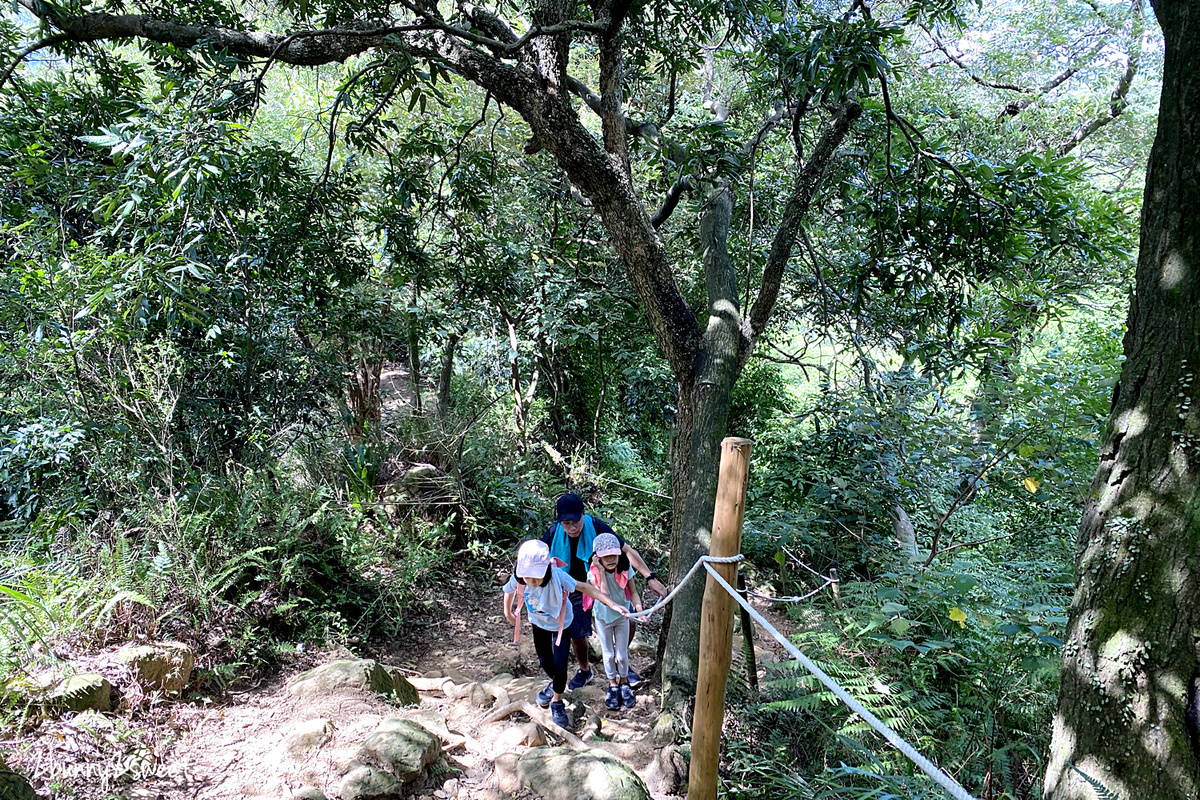 新北鶯歌一日遊》新北微笑山線。親子玩山趣｜鶯歌親子登山步道路線推薦～鶯歌石步道、孫龍步道，順遊鶯歌陶瓷老街、鶯歌陶瓷博物館、古鐘樓公園 @兔兒毛毛姊妹花