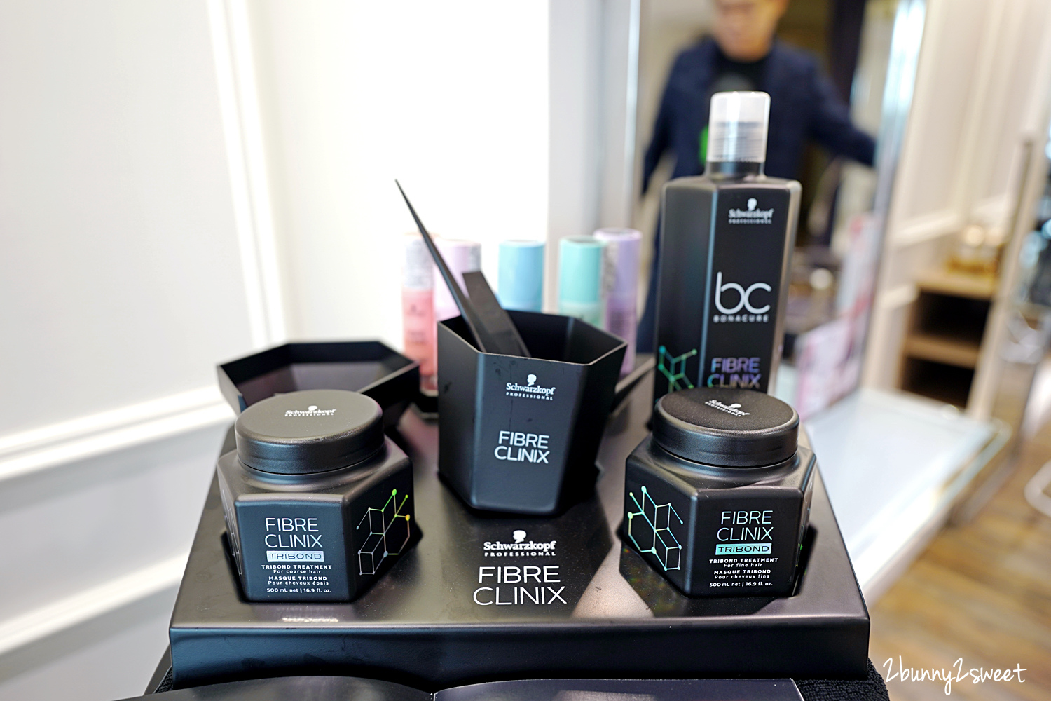 台北護髮推薦》EGO Hair salon 明曜旗艦館～台北東區專業頂級沙龍髮廊 x Schwarzkopf 施華蔻 FC 黑鑽鍊鍵結構式護髮~超享受的護髮體驗 @兔兒毛毛姊妹花