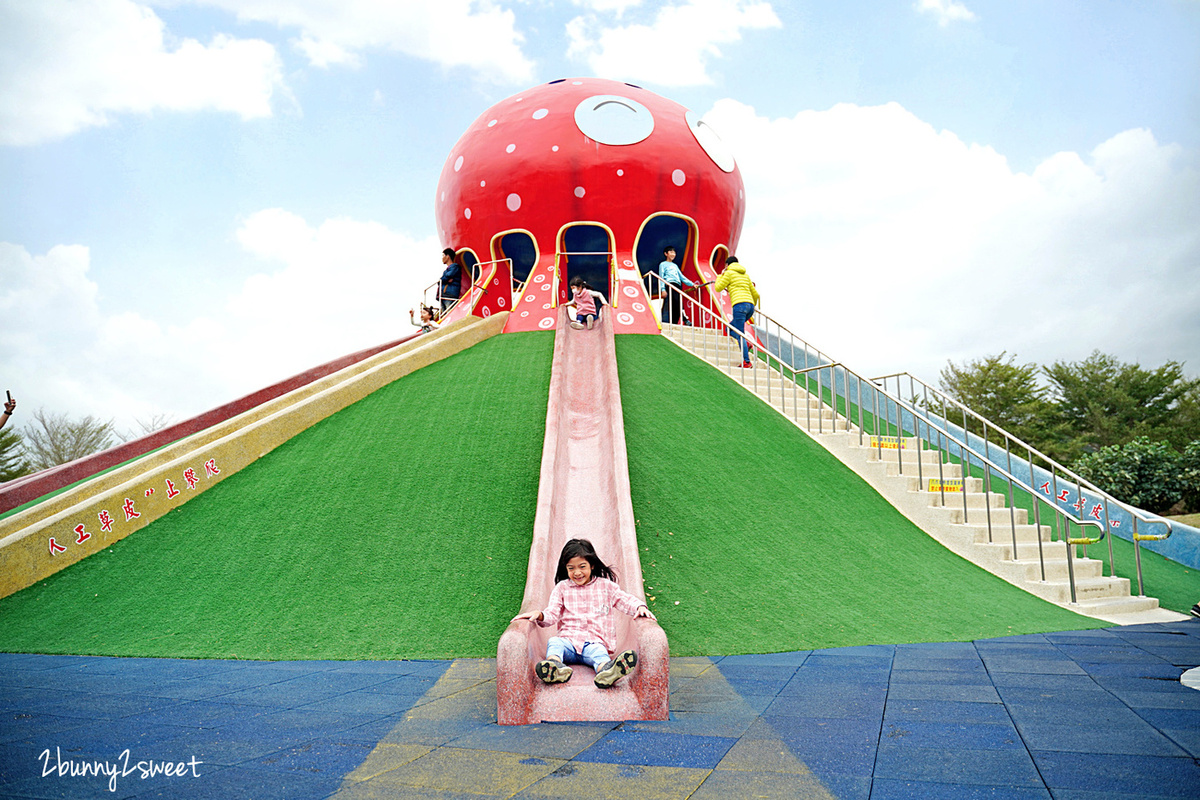 苗栗特色公園》貓裏喵親子公園～超卡哇伊八爪章魚溜滑梯，可愛又放電的免費遛小孩好去處 @兔兒毛毛姊妹花