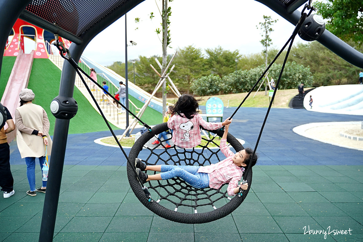 苗栗特色公園》貓裏喵親子公園～超卡哇伊八爪章魚溜滑梯，可愛又放電的免費遛小孩好去處 @兔兒毛毛姊妹花