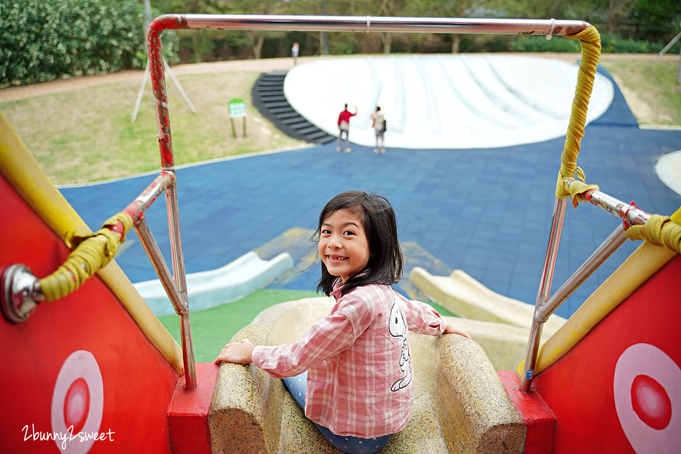 苗栗特色公園》貓裏喵親子公園～超卡哇伊八爪章魚溜滑梯，可愛又放電的免費遛小孩好去處 @兔兒毛毛姊妹花