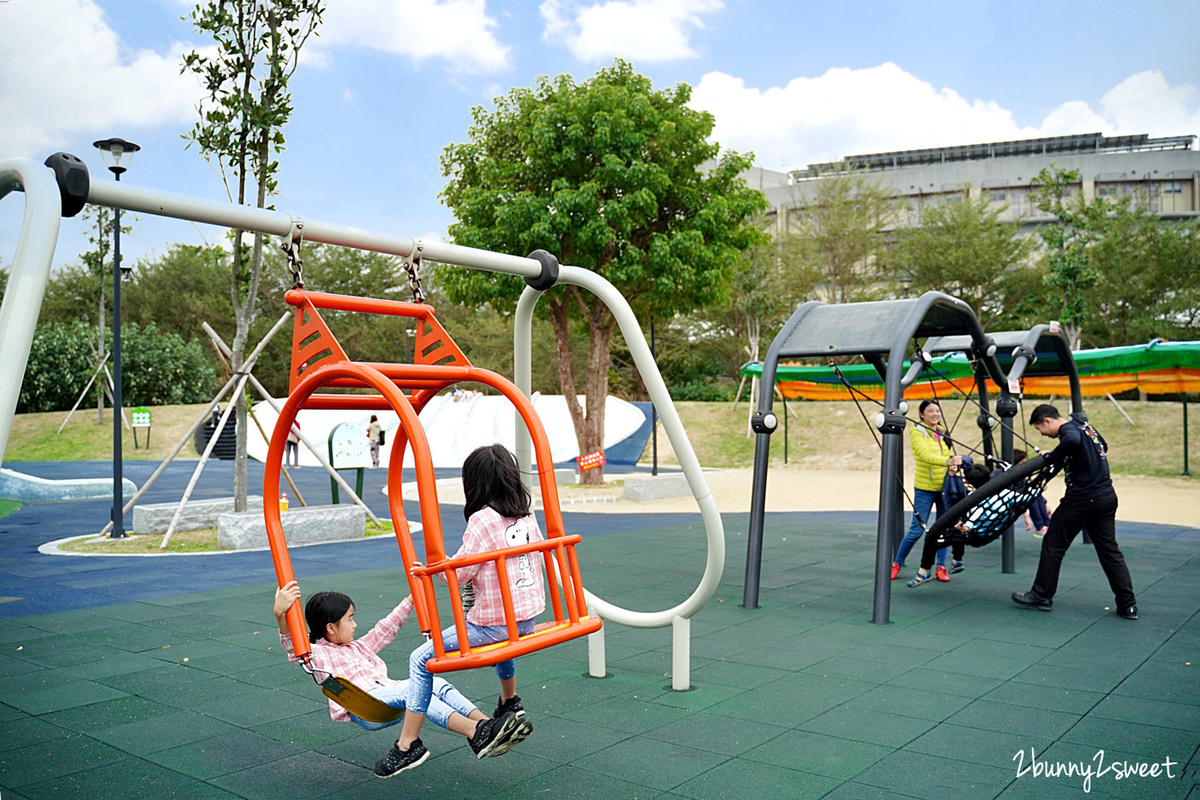 苗栗特色公園》貓裏喵親子公園～超卡哇伊八爪章魚溜滑梯，可愛又放電的免費遛小孩好去處 @兔兒毛毛姊妹花