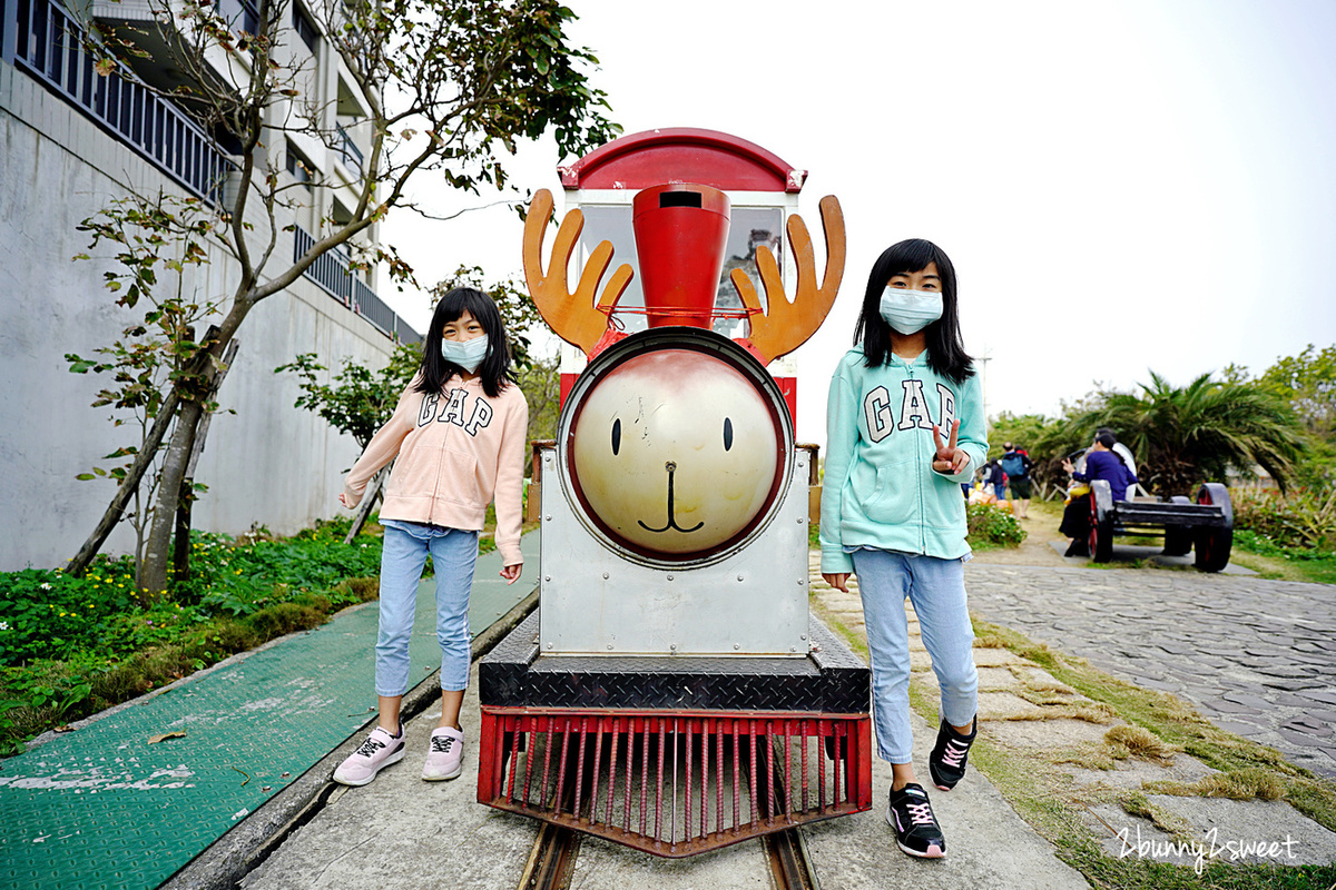 槺榔驛古輕便車道｜新竹親子景點～100元搭乘超萌麋鹿小火車，車程 50 分鐘還有精彩導覽 @兔兒毛毛姊妹花