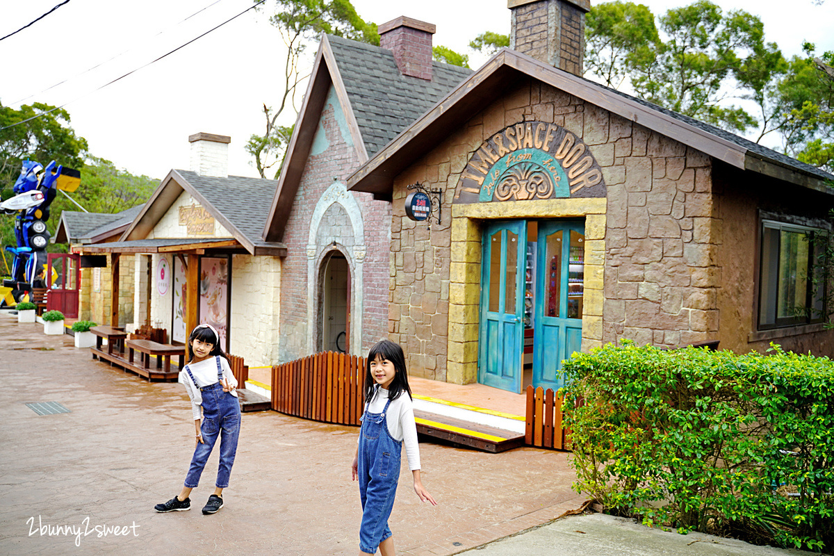 綠意山莊｜苗栗苑裡景點～瞬間穿越哈比村、鳥居神社、童話小屋的美拍園區 @兔兒毛毛姊妹花