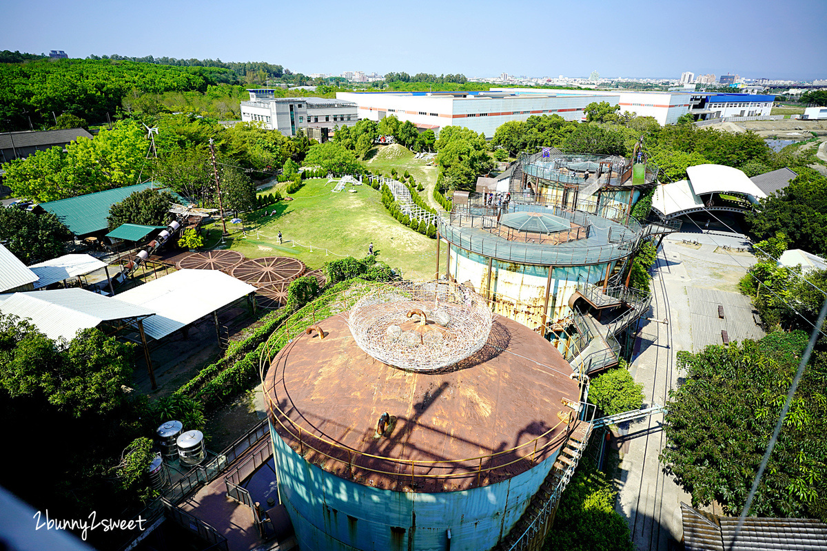 十鼓文創園區｜台南景點哈利波特場景、超長溜滑梯、兒童遊戲區、溜鎖攀岩一票到底 @兔兒毛毛姊妹花