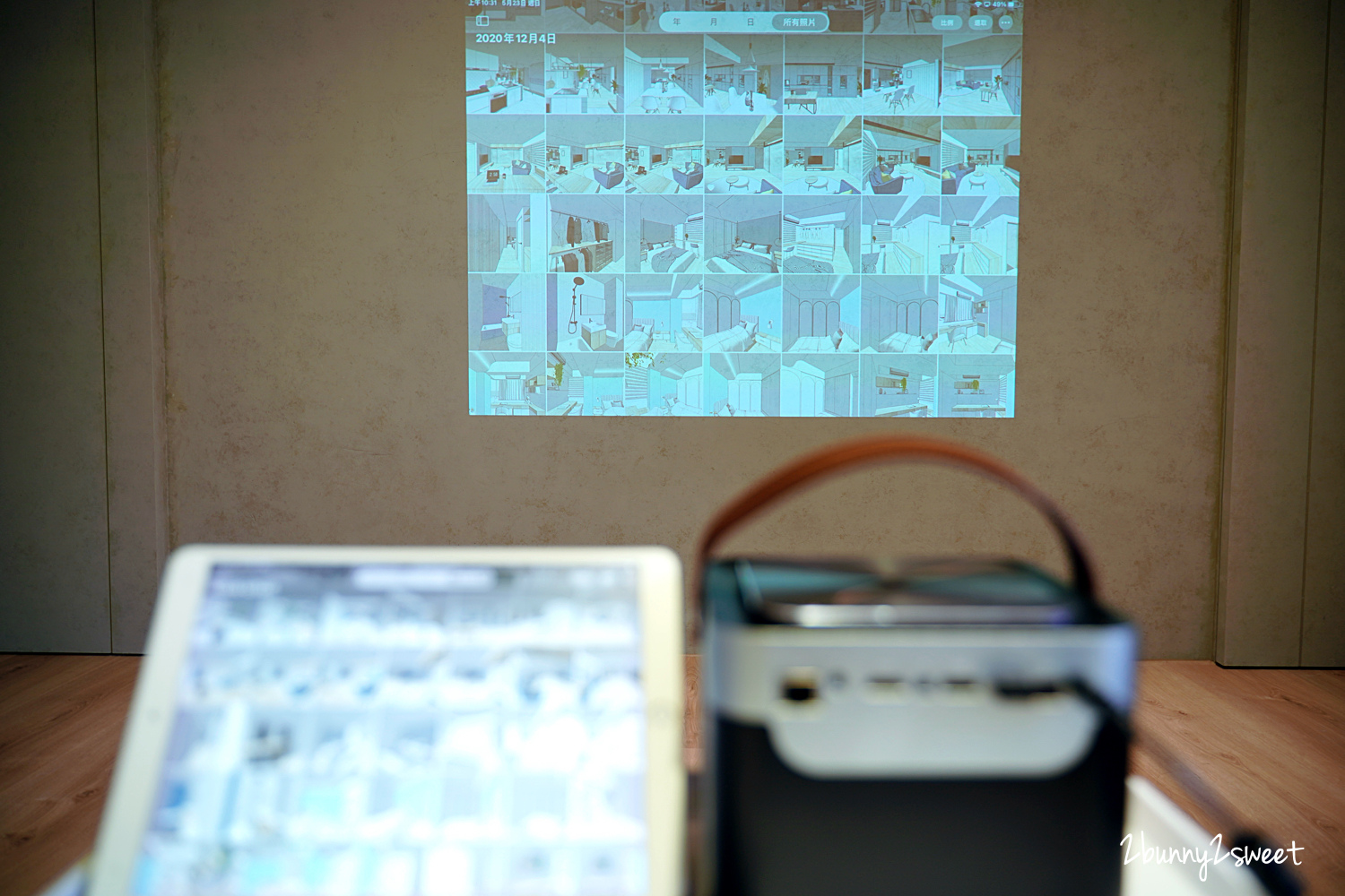 投影機推薦》WONDERMAX AP3 PLUS 高階微型投影機 開箱~時尚外型、輕巧便攜、無線上網、內建 app，有了他家裡每個角落都是電影院 @兔兒毛毛姊妹花