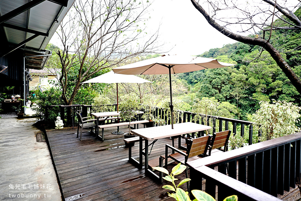 陽明山野人花園｜台北景觀餐廳森林系咖啡輕食植物店，不限時享受超美綠植庭園和山景 @兔兒毛毛姊妹花