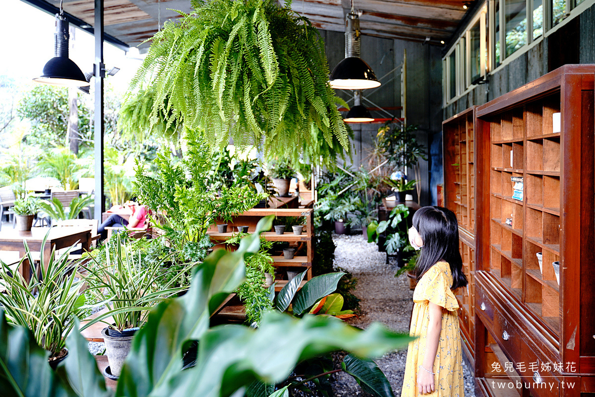 陽明山野人花園｜台北景觀餐廳森林系咖啡輕食植物店，不限時享受超美綠植庭園和山景 @兔兒毛毛姊妹花