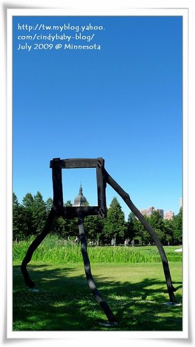 [2009 Monnesota] 湯匙與櫻桃~Minneapolis Sculpture Garden @兔兒毛毛姊妹花