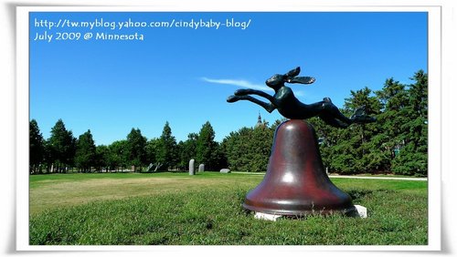 [2009 Monnesota] 湯匙與櫻桃~Minneapolis Sculpture Garden @兔兒毛毛姊妹花