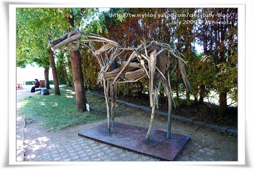 [2009 Monnesota] 湯匙與櫻桃~Minneapolis Sculpture Garden @兔兒毛毛姊妹花