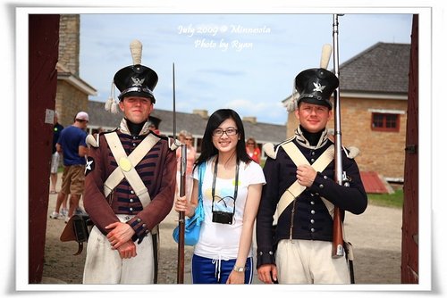 [2009 Minnesota] 穿越時空來到 19 世紀初的 Fort Snelling @兔兒毛毛姊妹花