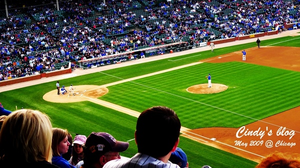 [2009 Chicago] Go CUBS Go~我的 MLB 初體驗 @兔兒毛毛姊妹花