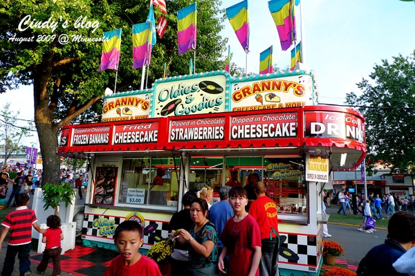 [2009 Minnesota] State Fair~美式食物吃到吐 (2) @兔兒毛毛姊妹花