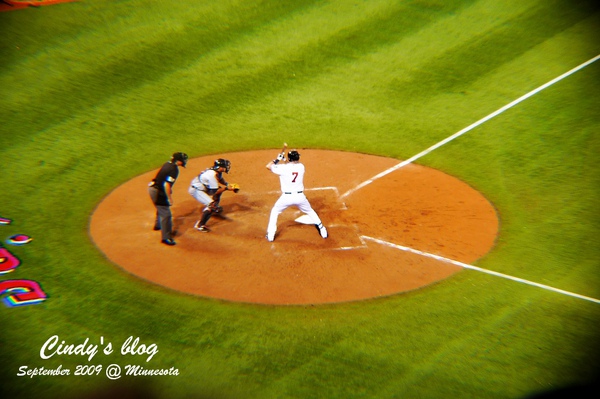[2009 Minnesota] 第二次看 MLB~雙城打老虎!! @兔兒毛毛姊妹花