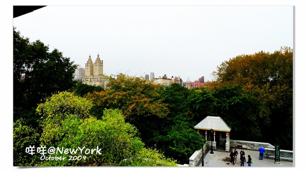 [2009 NewYork] 中央公園(Central Park)裡有座城堡 @兔兒毛毛姊妹花