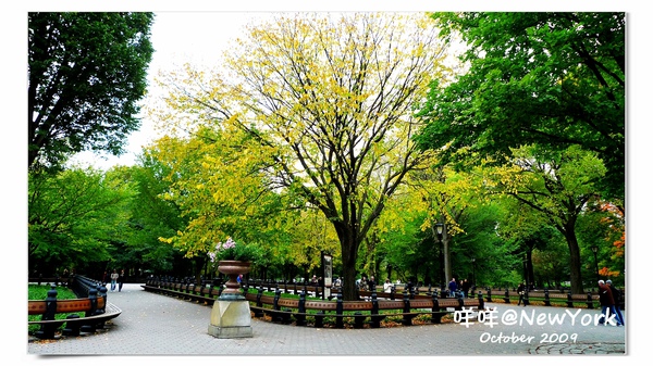 [2009 NewYork] 迷宮一樣的中央公園(Central Park) @兔兒毛毛姊妹花