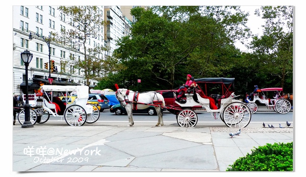 [2009 NewYork] 紐約中央公園(Central Park)宛如歐洲古堡庭園 @兔兒毛毛姊妹花