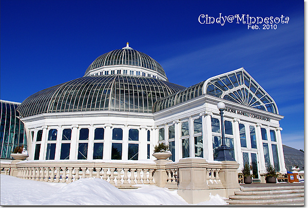 [2010 Minnesota] 冬日のComo Park (Pentax k-x試拍) @兔兒毛毛姊妹花