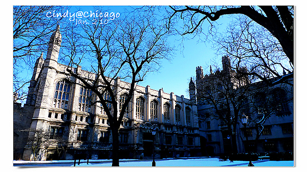 [2010 Chicago] 在古堡裡上課~芝加哥大學 (University of Chicago) @兔兒毛毛姊妹花