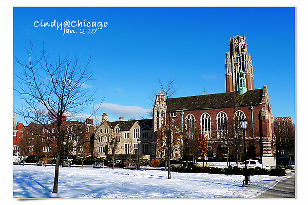 [2010 Chicago] 在古堡裡上課~芝加哥大學 (University of Chicago) @兔兒毛毛姊妹花