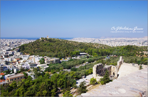 [2010 Greece] 。第一章。 登上衛城之丘，仰望千年神殿 @兔兒毛毛姊妹花