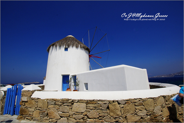 [2010 Greece] 。第六章。 卡特．米利風車 (Windmills of Kato Milli) 的晨與昏 @兔兒毛毛姊妹花